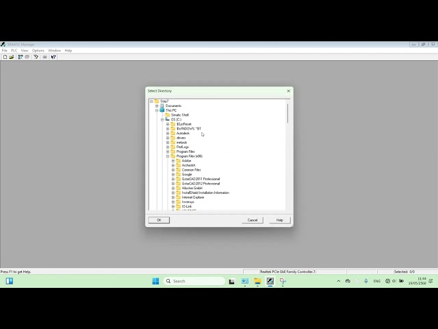 Upload S7 300 with SIMATIC Manager STEP7 via Ethernet interface