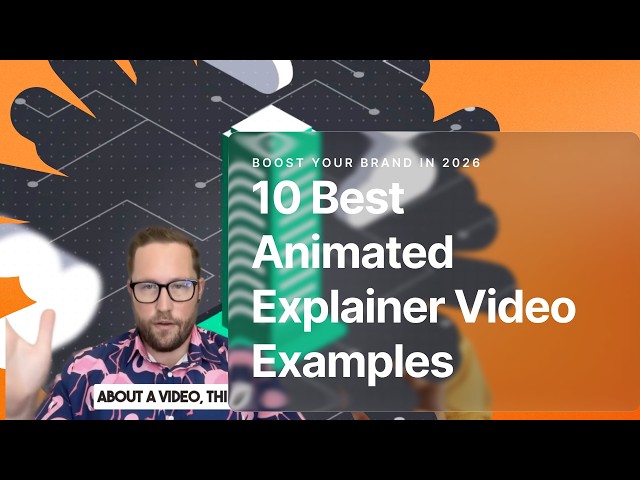 10 Best Animated Explainer Video Examples in 2026 (Boost Conversions by 80%)