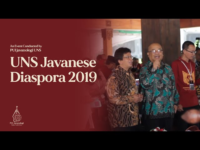 PUI Javanologi - UNS Javanese Diaspora 2019