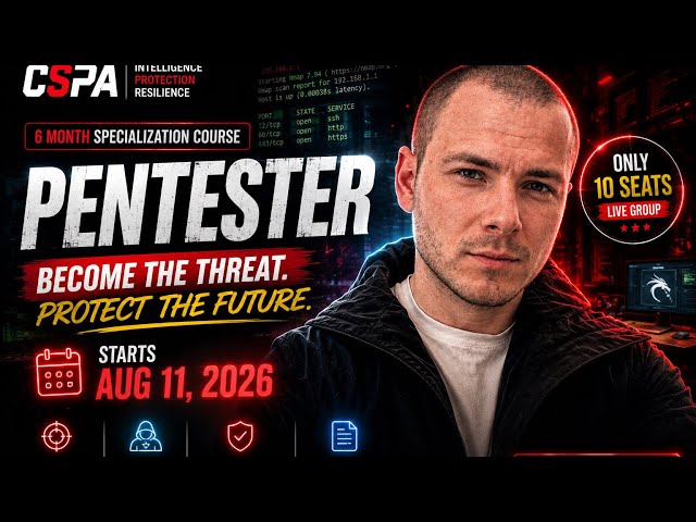 6-თვიანი Pentester სპეციალიზაციის პროგრამა დაიწყო!