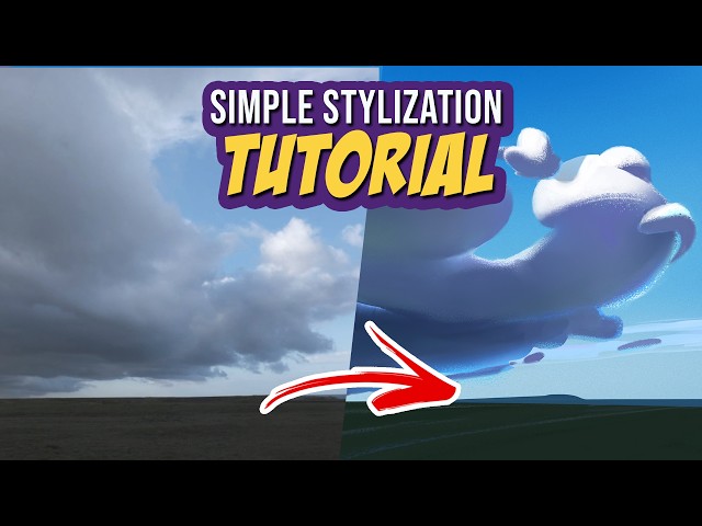 How to Paint Stylized Clouds - DigitalArt Tutorial