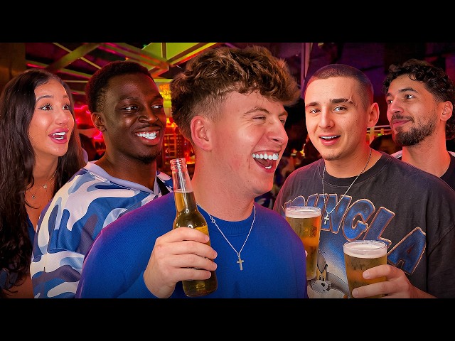 GETTING DRUNK WITH THE OUTSIDE CAST!