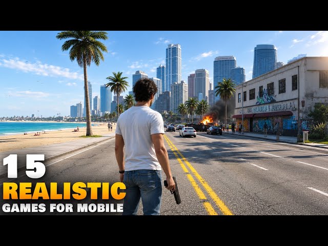 Top 15 Realistic Games for Android/iOS 2026 | Best HIGH GRAPHICS Games for Android