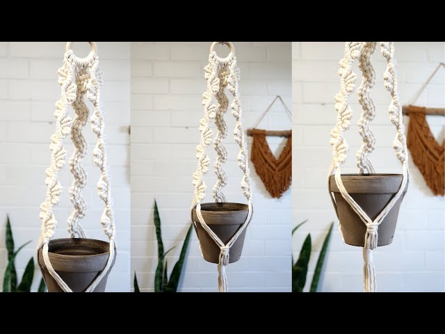 DIY Macrame Plant Hanger | Macrame Plant Hanger Tutorial