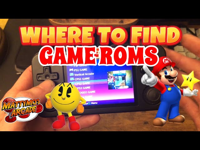Where to Find Video Game ROMs or Files