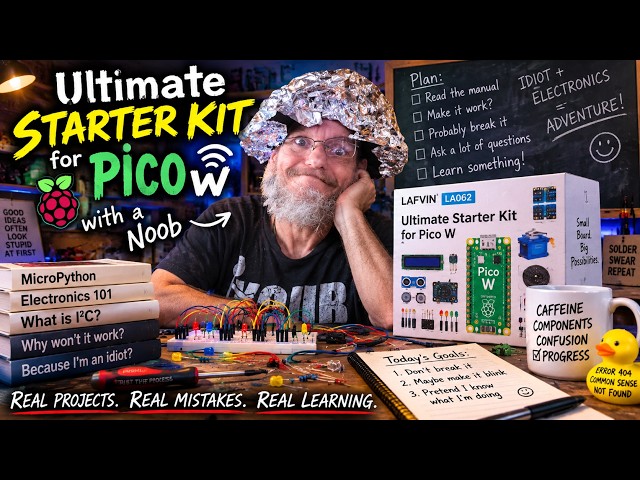 The Watchman News - Learning Raspberry Pi Pico W From Scratch — Come Learn With Me