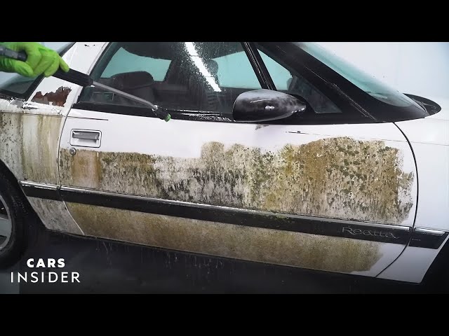 How A Barn Find Covered In 22 Years Of Mold Is Deep Cleaned | Cars Insider