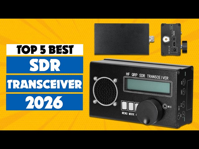 Top 5 Best SDR  Transceiver 2026 | SDR  Ham Radio Transceiver