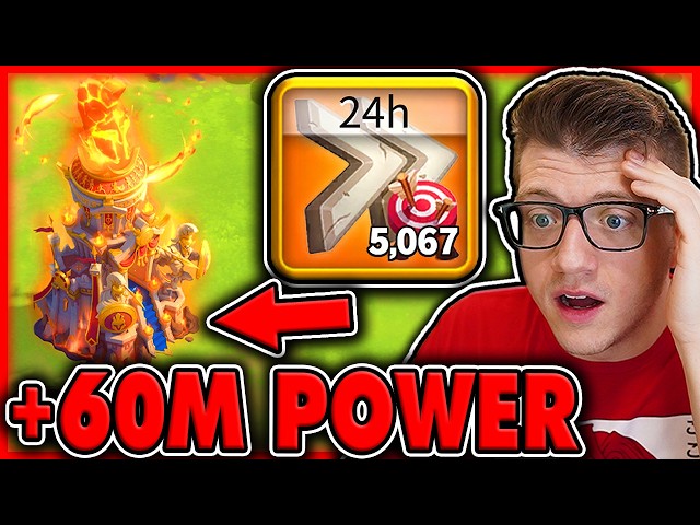 I saved up 13 YEARS of speedups for this Zenith of Power... | Rise of Kingdoms