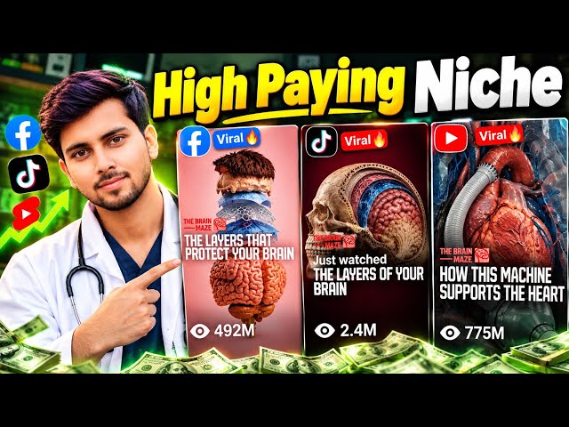 He Got 6M Followers & $6K/Mo with 3D Medical Shorts 💸