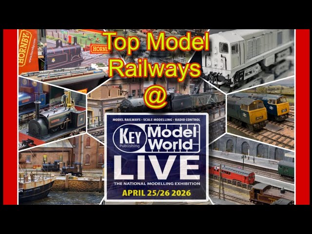 Key Model World LIVE 🔴 2026 | Model Railway Layouts | Exhibition #hornby #bachmann 