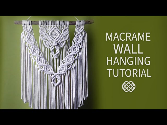 Large Macrame Wall Hanging Pattern