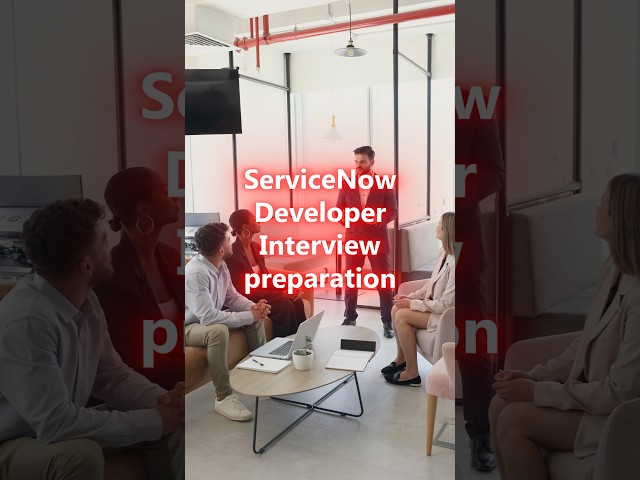 Real time coding interview questions for servicenow developer