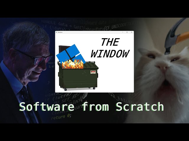 Creating a window - Software from Scratch