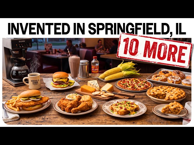 10 MORE Foods Invented in Springfield, Illinois