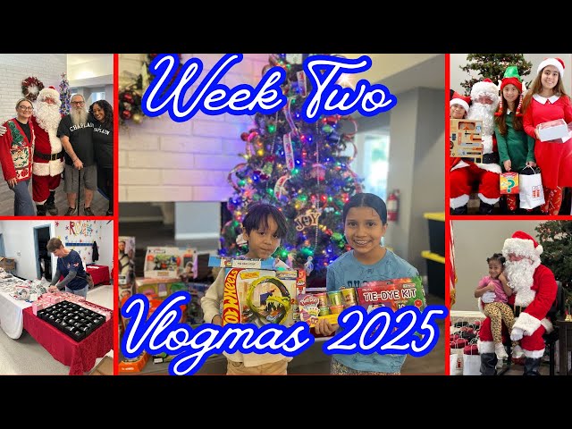VLOGMAS WEEK 2✨ADOPT A SENIOR, TOY DRIVES, GROCERY SHOPPING & MORE #vlogmas #newvideo