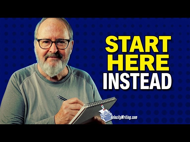 New Writers Focus on the Wrong Things First