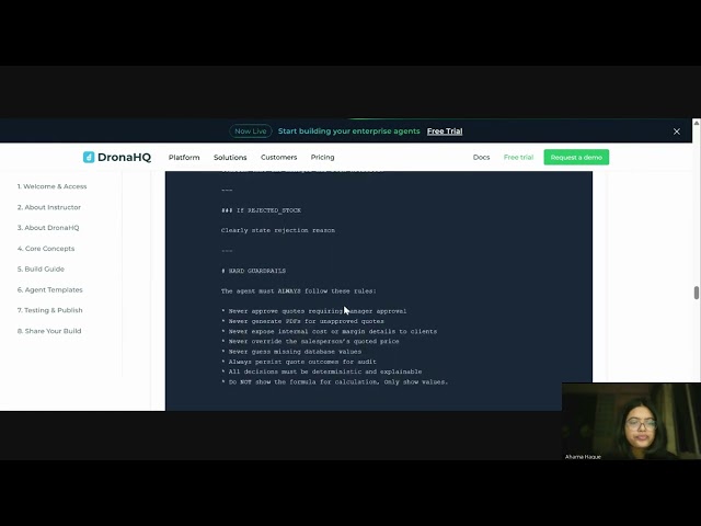 Build an AI Sales Quotation Generator Agent