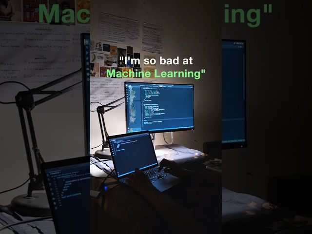 How to Learn Machine Learning From Scratch (Step-by-Step)  #FYP #reels #coding #MachineLearning
