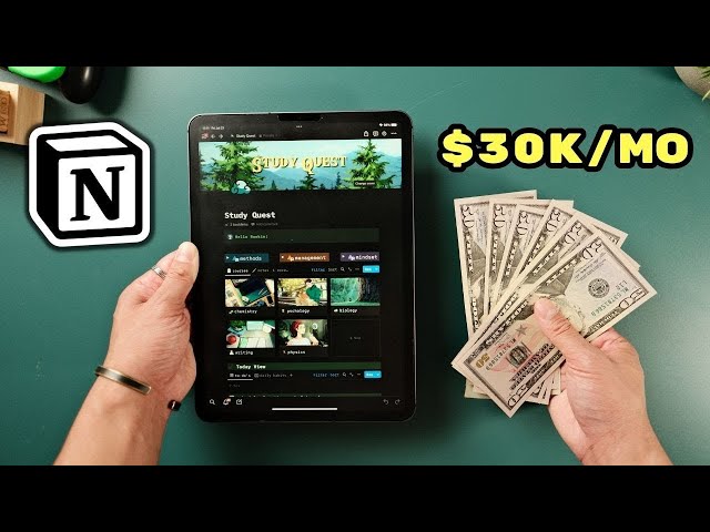 How I make $30,000/Month Selling Notion Templates