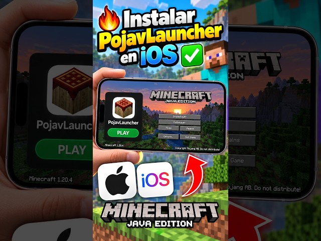 PojavLauncher en iOS 26 Tutorial ✅ Minecraft Java Edition en iOS + JIT Activado