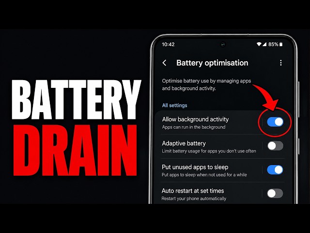 Turn OFF These 5 Settings to DOUBLE Your Android Battery Life!