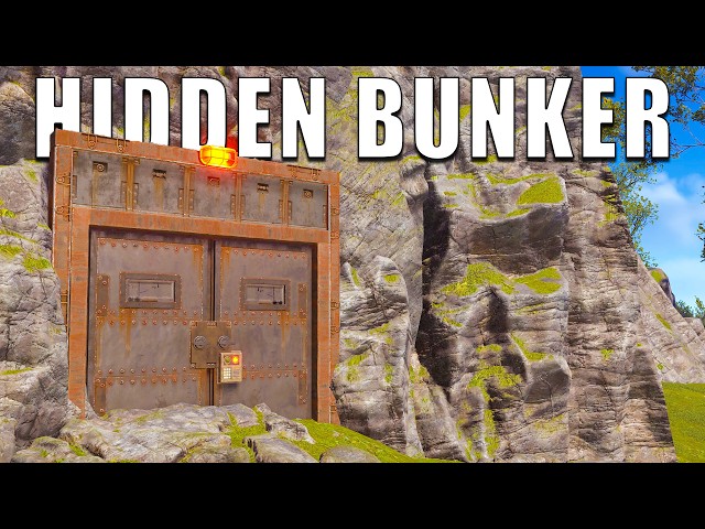 i built a hidden underground bunker...