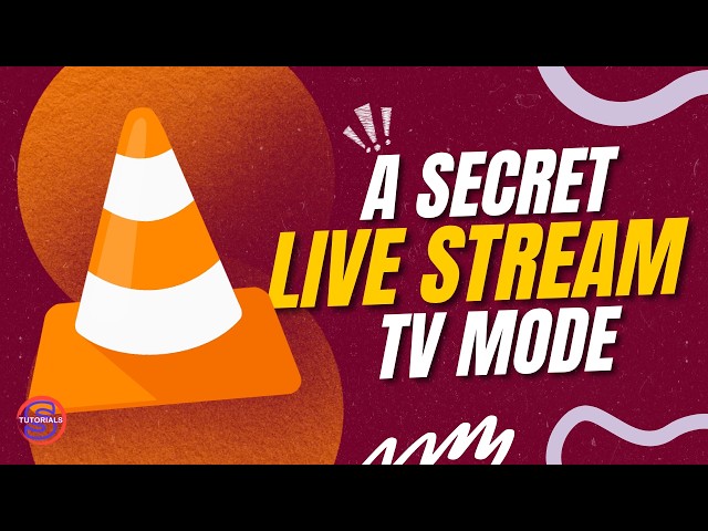 A Secret Live Stream TV Mode on VLC | Simple Tutorials