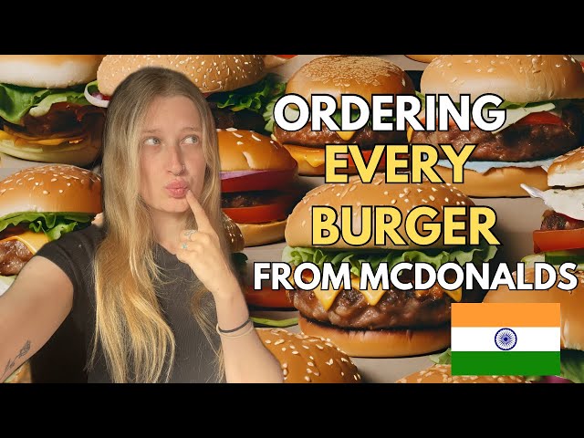 Ultimate Indian McDonald’s Taste Test 🇮🇳