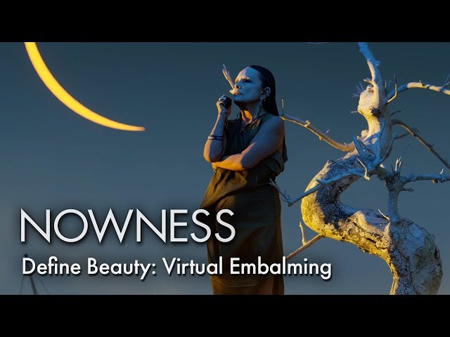 Define Beauty: Virtual Embalming starring Isabelle Huppert, Kim Peers and Michèle Lamy