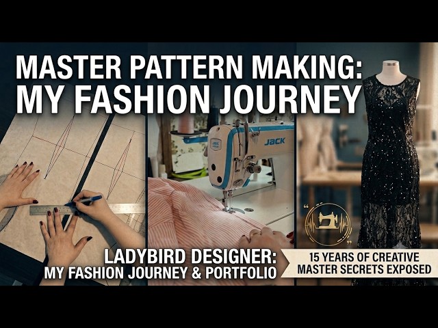 Professional Pattern Making Masterclass | 15 Years of Experience