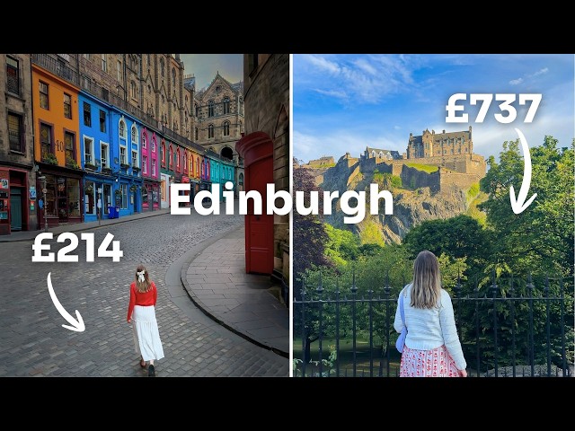 The Truth About Cheap vs Expensive Travel in Edinburgh