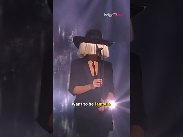 Why Does Sia Never Show Her Face? 🤯 Sia's Anti-Fame Secret Explained #shorts