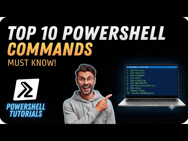 Top 10 PowerShell Commands Every Windows User MUST Know (2026)