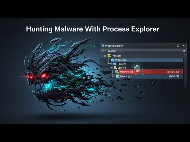 Hunting Malware Infection With Process Explorer