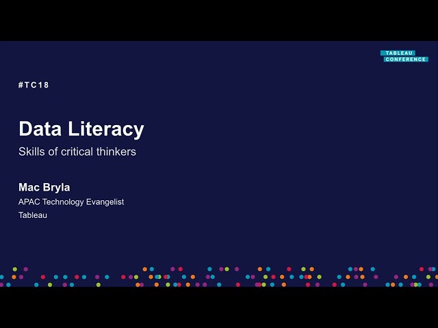 Data literacy | Skills of critical thinkers