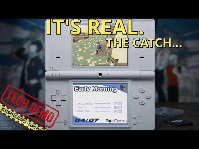Persona 3 DS Demake is REAL (But There's a Catch)