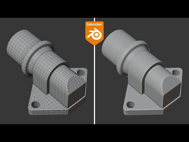 Blender Practice: Modeling a Mechanical Part