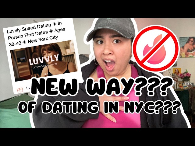 Overcoming Dating Fear In My 30s: My Speed Dating Experience (luvvly review)