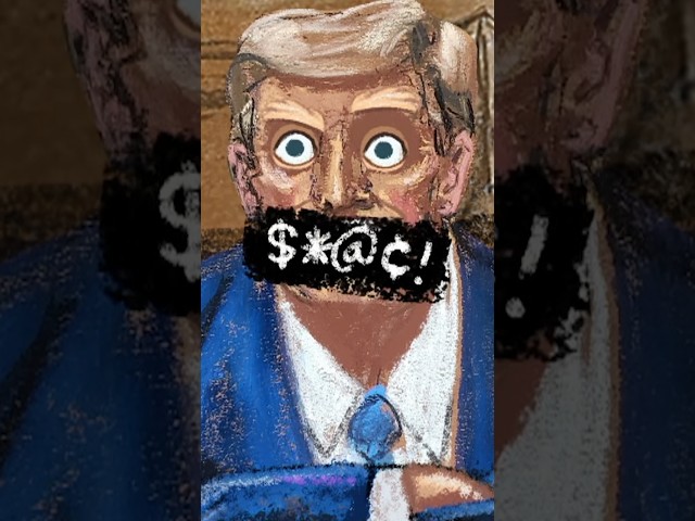 Trump wasn’t the only one gagged in court.   #Colbert #Shorts #TrumpTrial #comedy