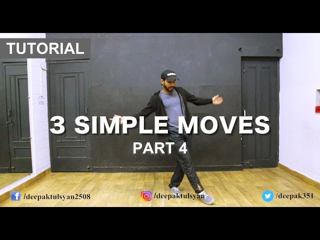 How to Dance | Basic Dance Steps for beginners | 3 Simple Moves | Part 4