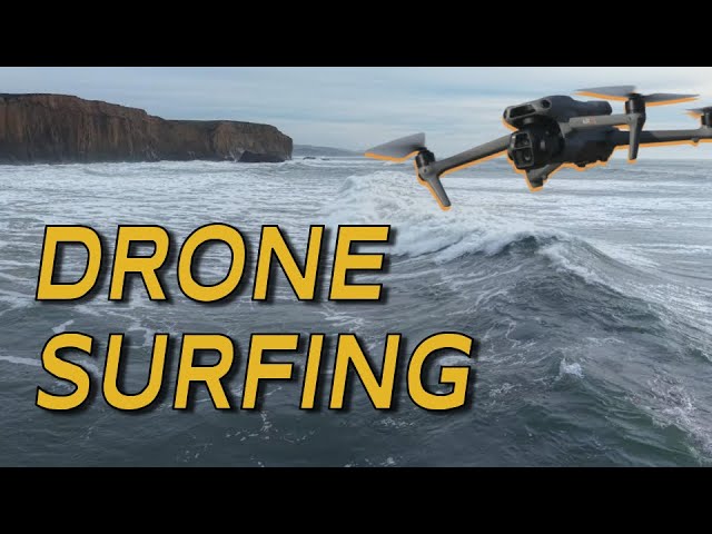 Riding the Waves — Surfing the Coastline with My Drone