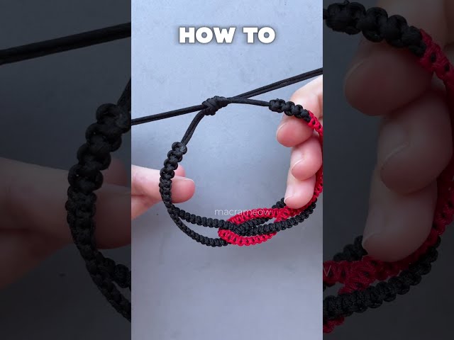How to Finish a Bracelet #diy #bracelet #macrame #diyjewelry
