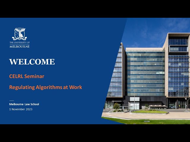 Regulating Algorithms at Work