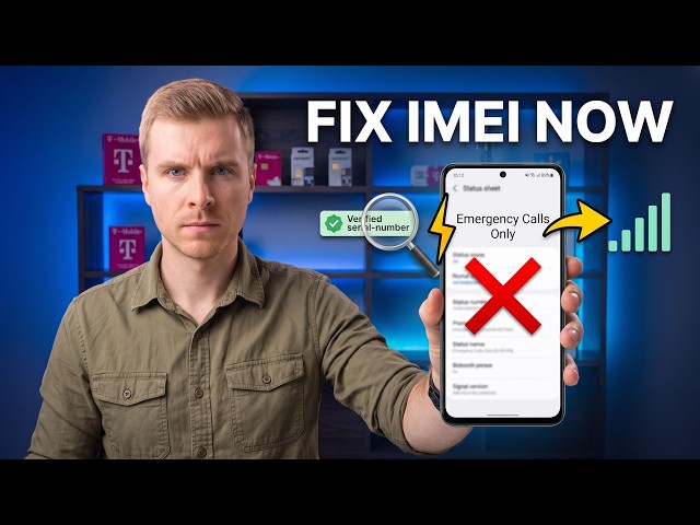 Fix Android IMEI Blacklist & Emergency Calls Only Fast