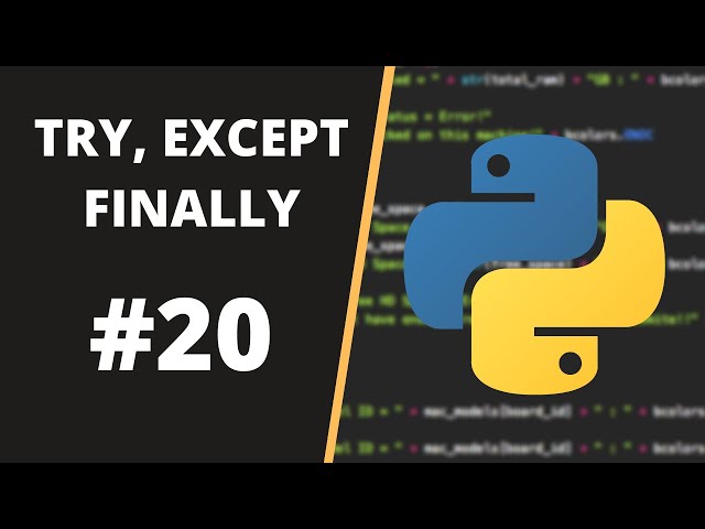 CURSO DE PYTHON - Manejo de la EXCEPCIONES TRY | EXCEPT | FINALLY 🐍