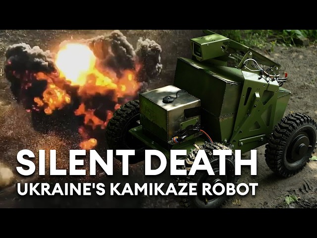 Inside Ukraine's 'silent death' robot unit