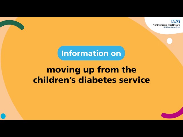 Moving up to the young adult's diabetes service