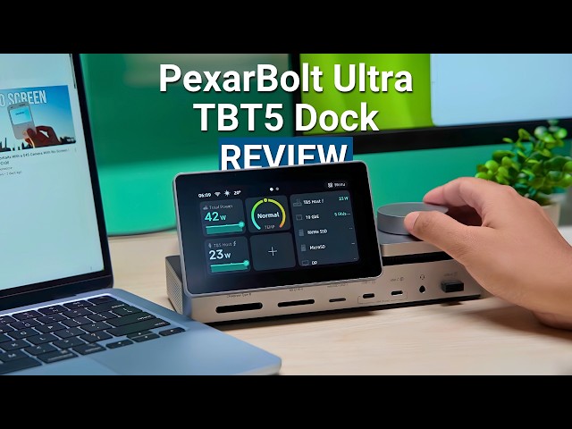 PexarBolt Ultra TBT5 Dock Review – Is This the Best Thunderbolt 5 Dock to Beat?