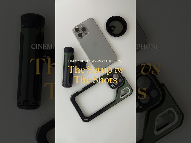 iPhone cinematic setup #HongKong #Shotoniphone